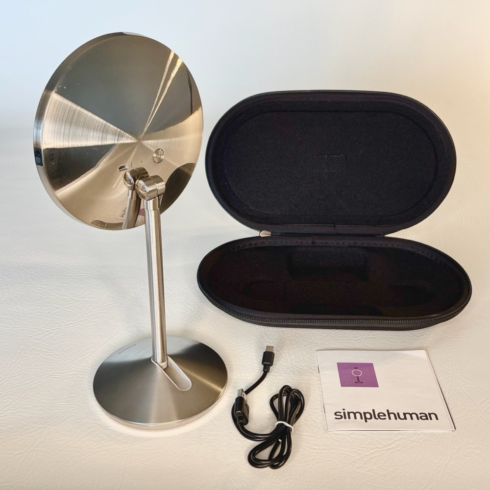Simplehuman | Silver LED Vanity Mirror - Picture 3 of 5